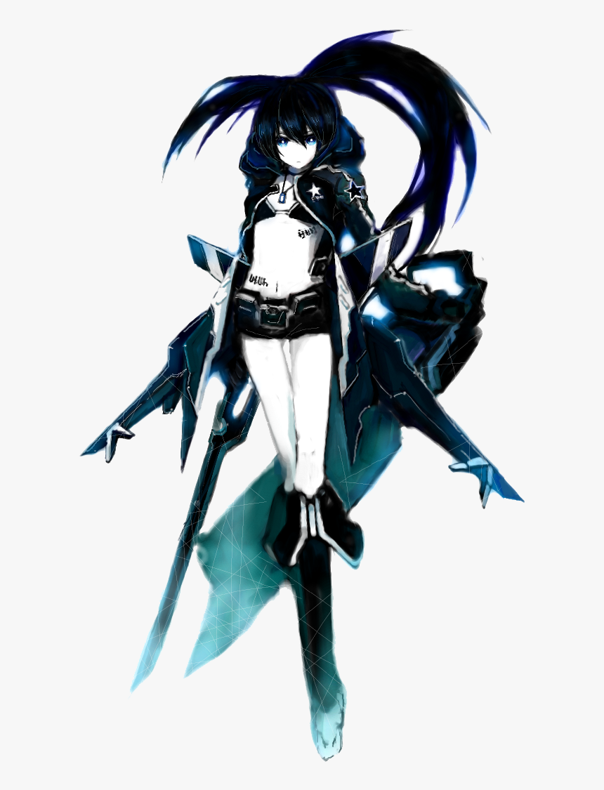 Black Rock Shooter Png, Transparent Png