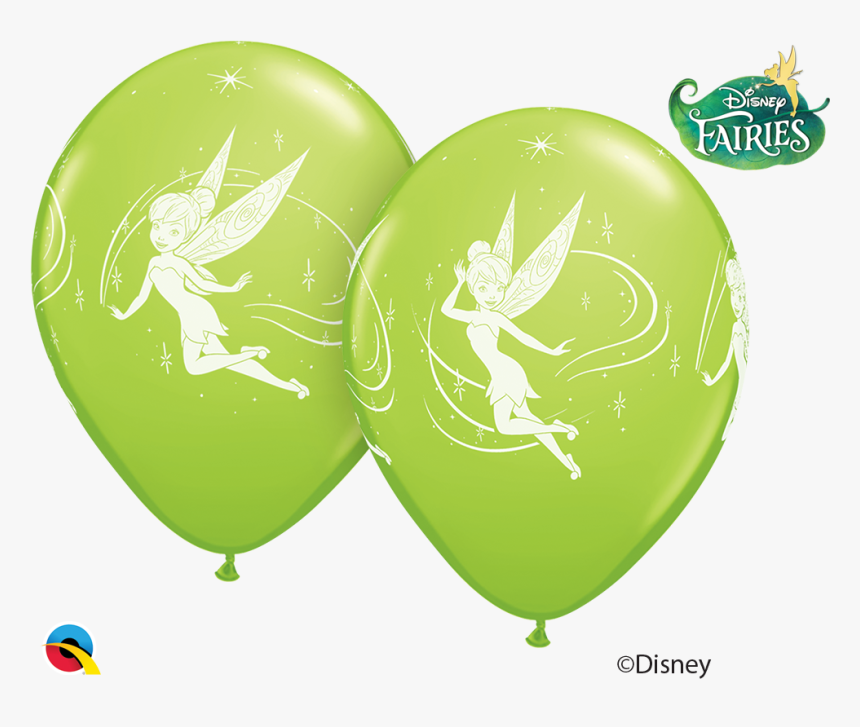 Tinkerbell Balloons Png , Png Download - Green Orange Purple Balloon, Transparent Png
