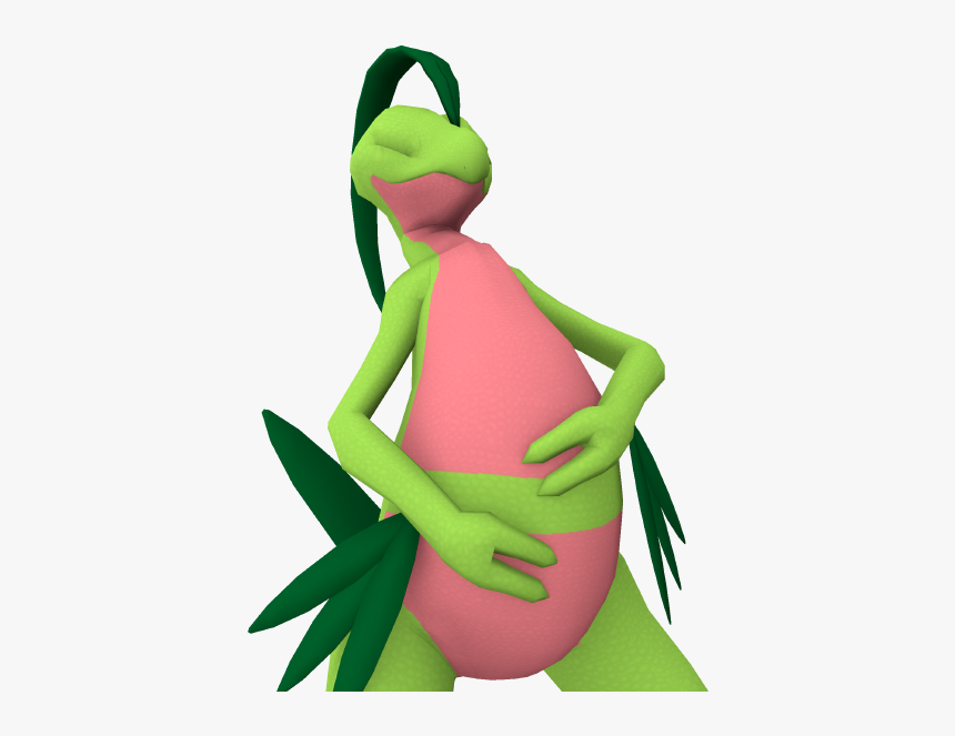 Full Grovyle - Cartoon, HD Png Download