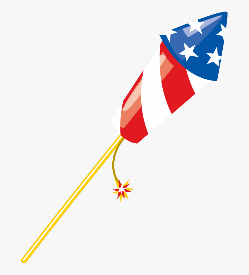 ##fireworks #🎆 #4th Of July Fireworks #firework #fireworksclipart - Flag, HD Png Download
