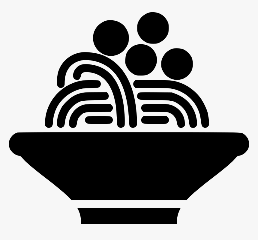 Pasta Vector Png Clipart , Png Download - Spaghetti And Meatballs Icon, Transparent Png