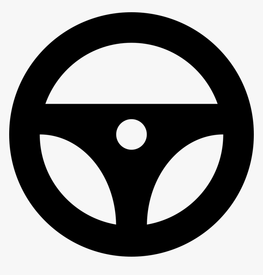 Car Steering Wheel - Car Steering Wheel Icon, HD Png Download
