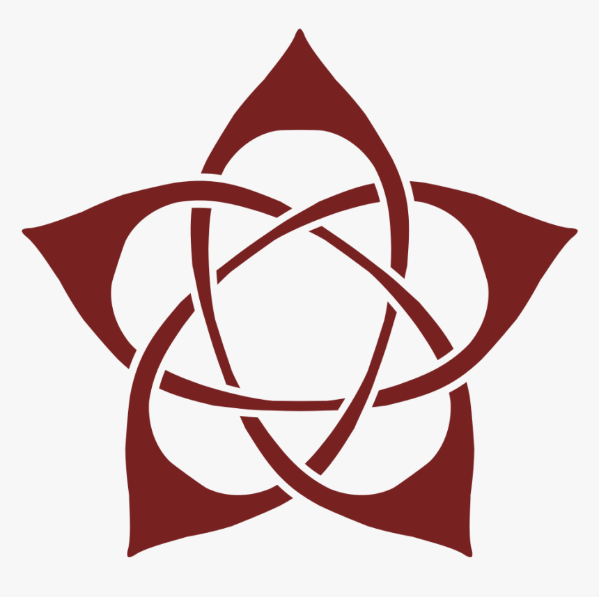 Floralpent - Wiccan Pentagram No Background, HD Png Download