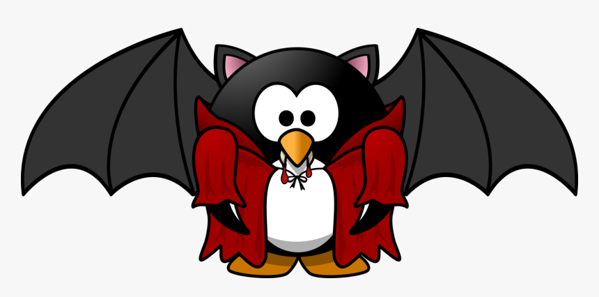 Vampire Penguin Clip Art, HD Png Download