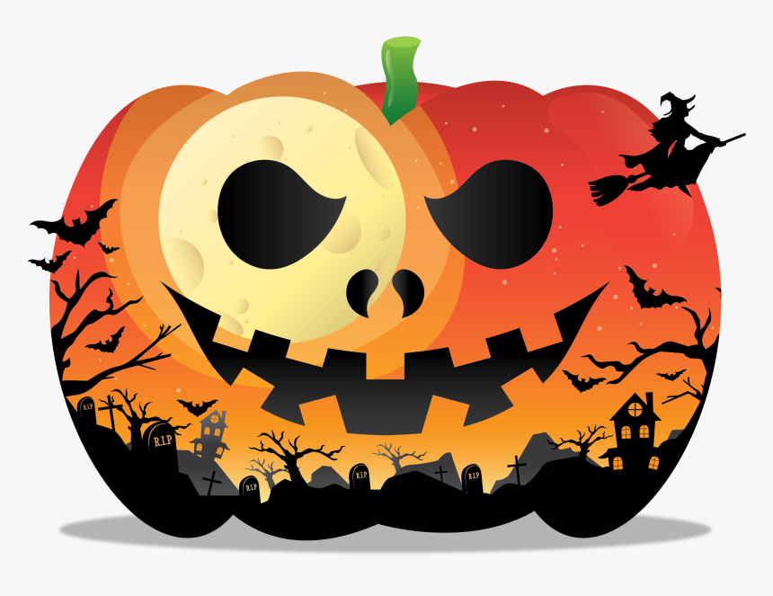 Transparent Real Estate Clipart - Jack-o'-lantern, HD Png Download