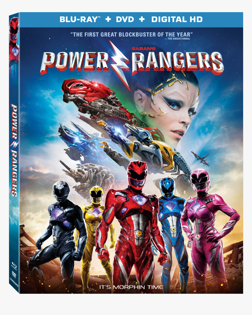 Power Rangers Blu Ray Dvd, HD Png Download