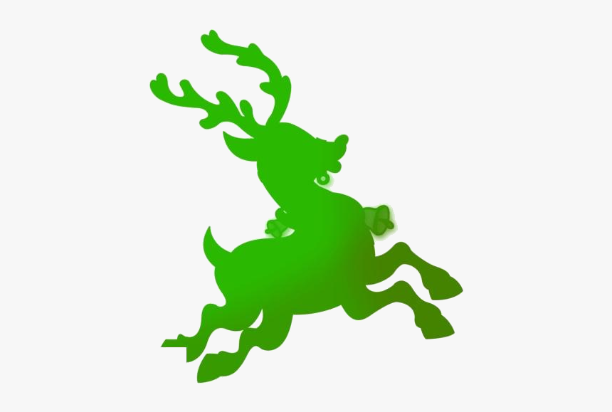 Reindeer Antlers Png Transparent Images - Christmas Reindeer Transparent Background, Png Download