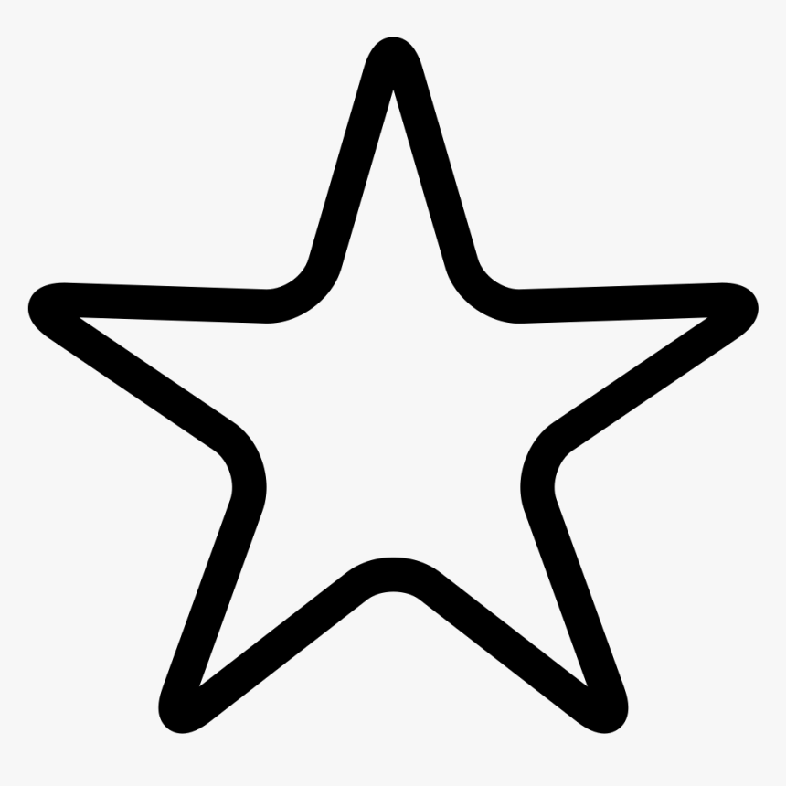 Png File Svg - Star To Print And Color, Transparent Png
