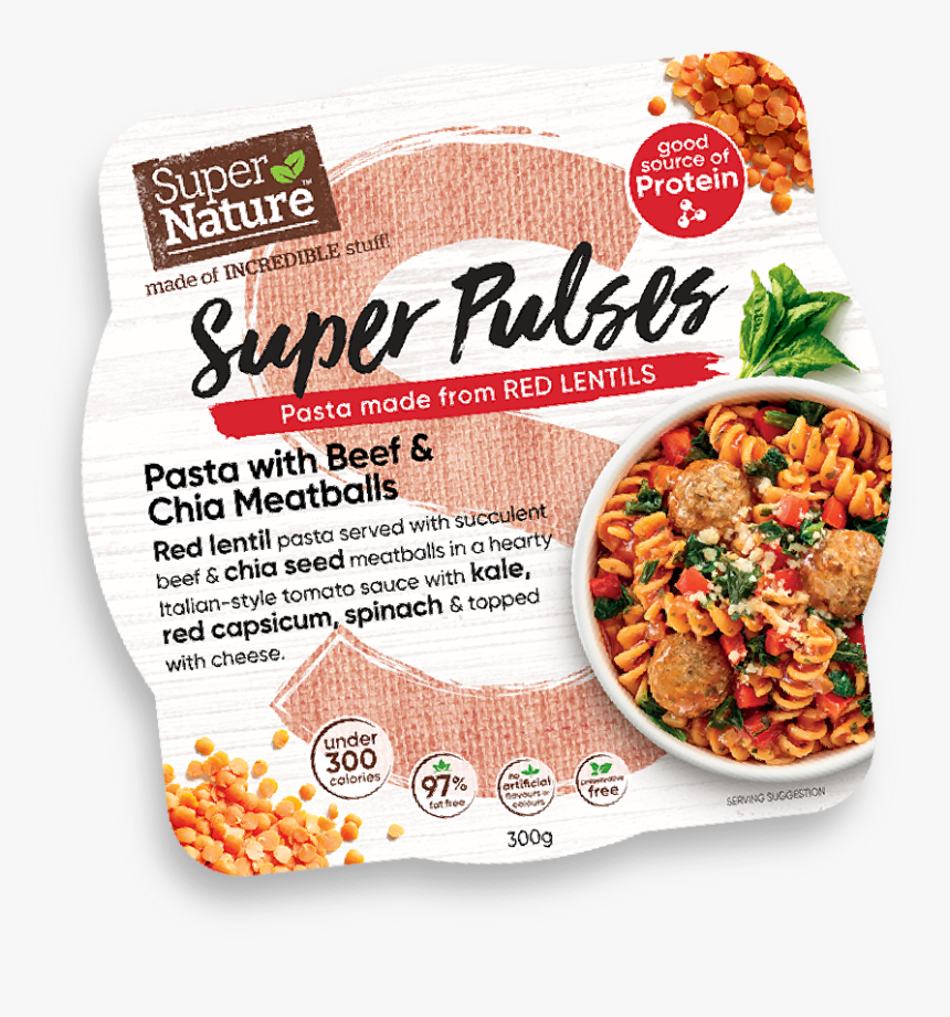 Super Nature Super Pulses Creamy Chicken Carbonara, HD Png Download