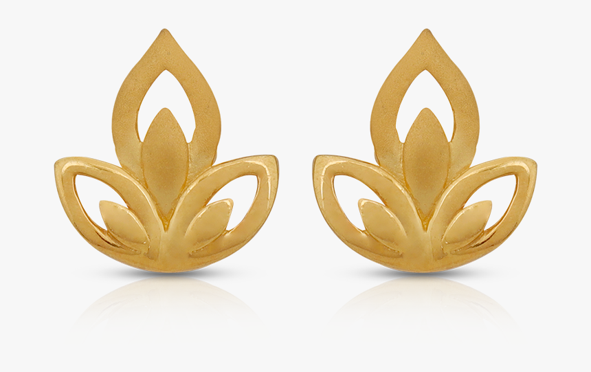 Whimsical Gold Diya Earrings - Earrings, HD Png Download