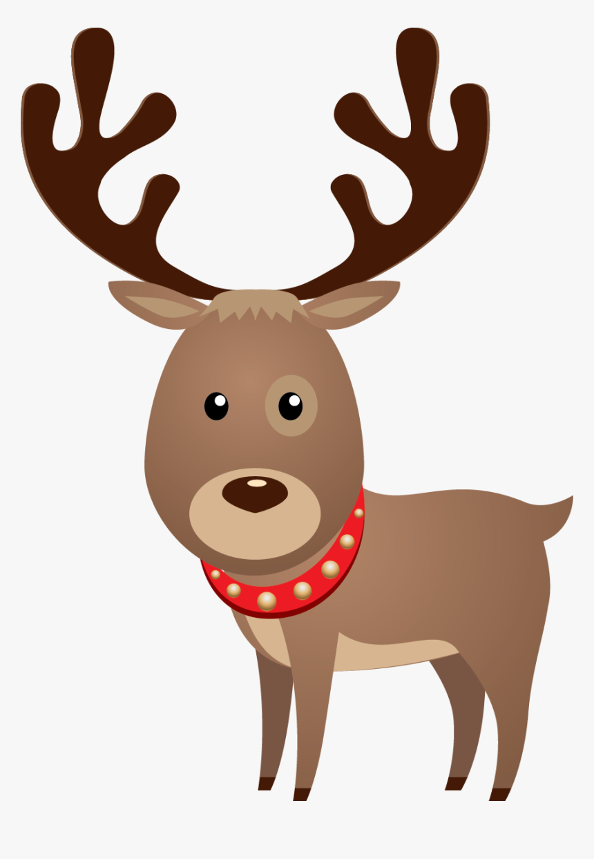 Merry Medisolving Deer - Cartoon, HD Png Download