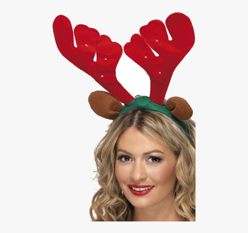 Reindeer Antlers Headband Png - Gewei Kerst, Transparent Png