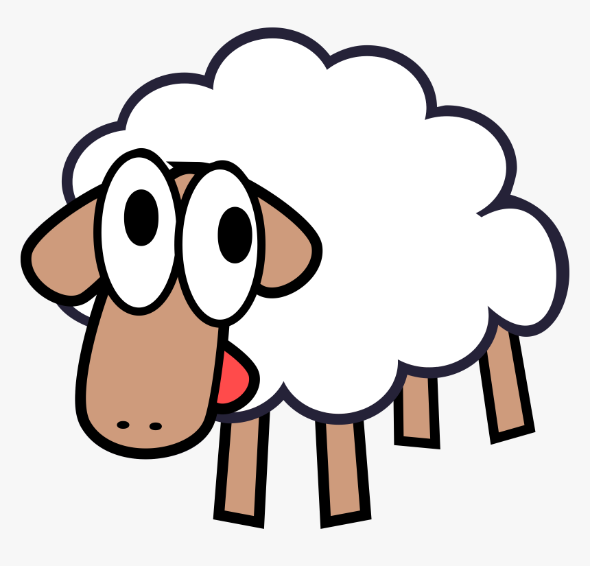 Sheep Clipart Animals Clip Art - Animal Clipart, HD Png Download