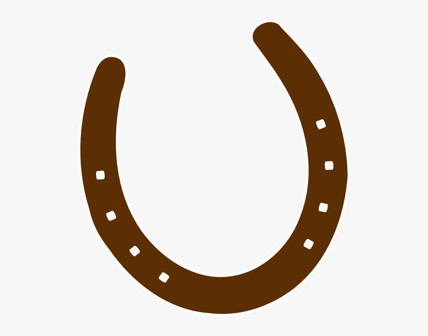 Golden Horse Shoe Vector - Cowboy Clip Art, HD Png Download