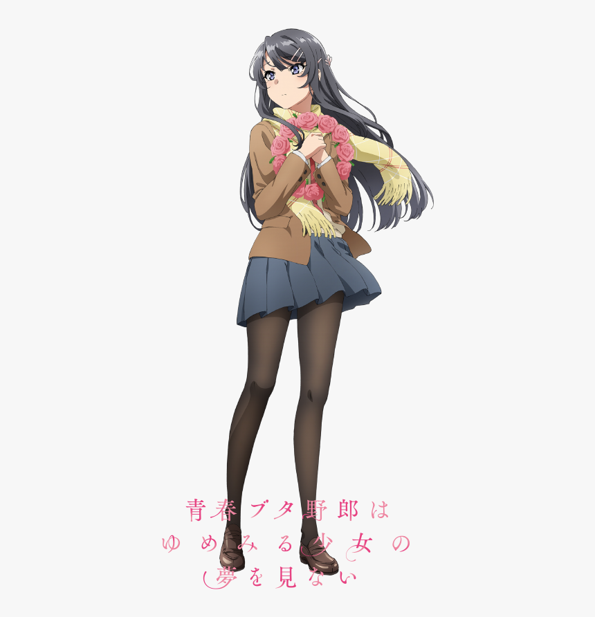 青春 豬頭 少年 麻衣, HD Png Download