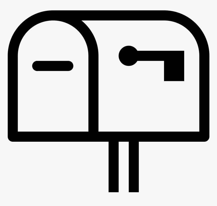 This Is A Picture Of A Mailbox - Transparent Background Mailbox Icon, HD Png Download