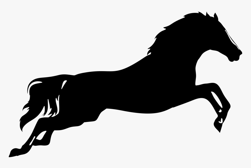Silhouette At Getdrawings Com - Horse Silhouette Clip Art Png, Transparent Png