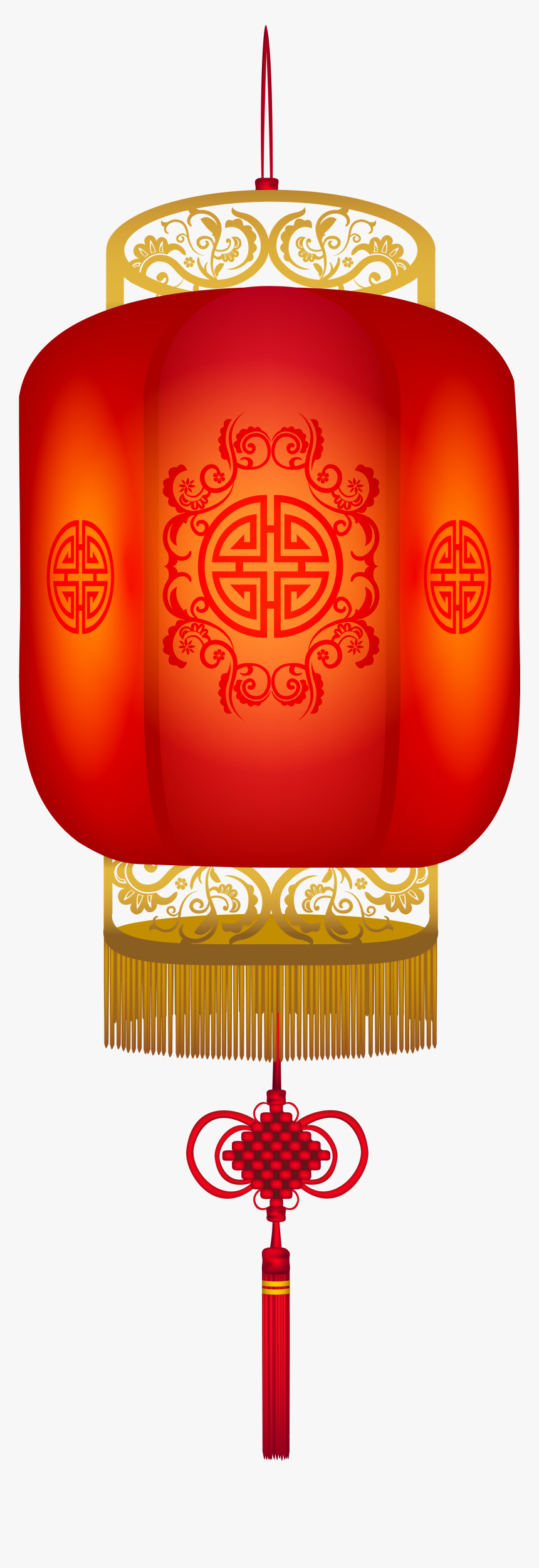 Hanging Chinese Lantern Png Clip Art - Chinese Lantern Clipart Png, Transparent Png