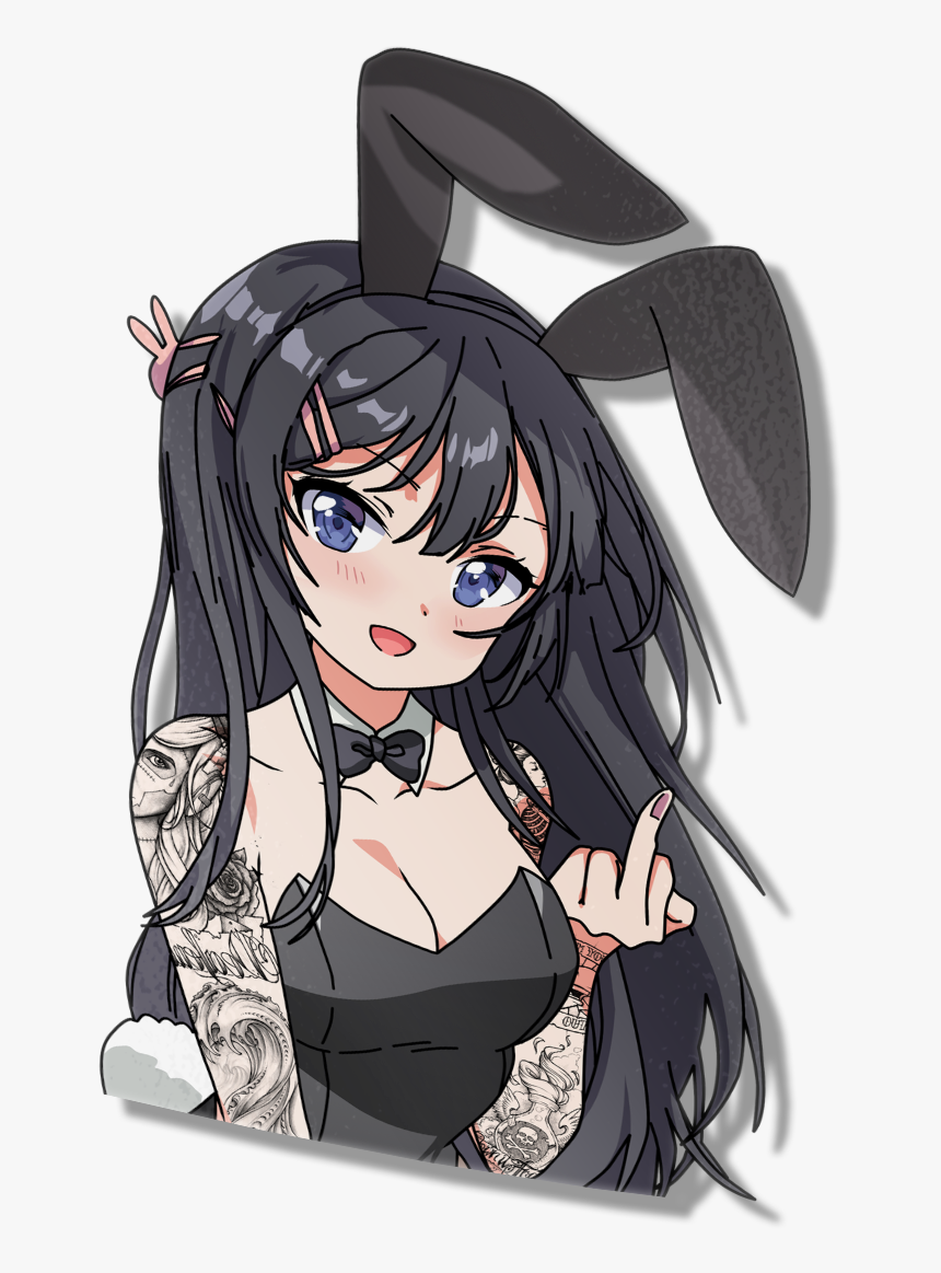 Image Of Tatted Mai - Cartoon, HD Png Download