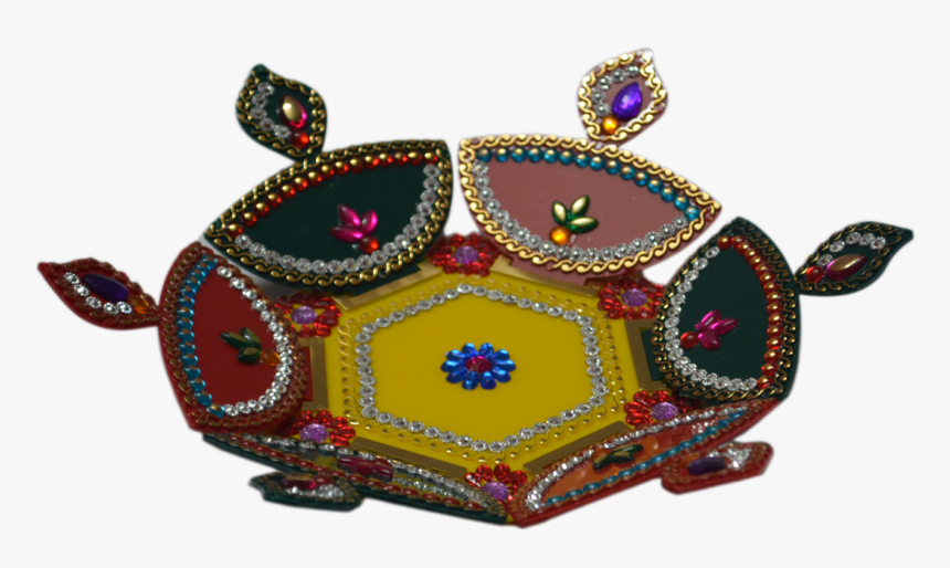 New Acrylic Rangoli Design, HD Png Download