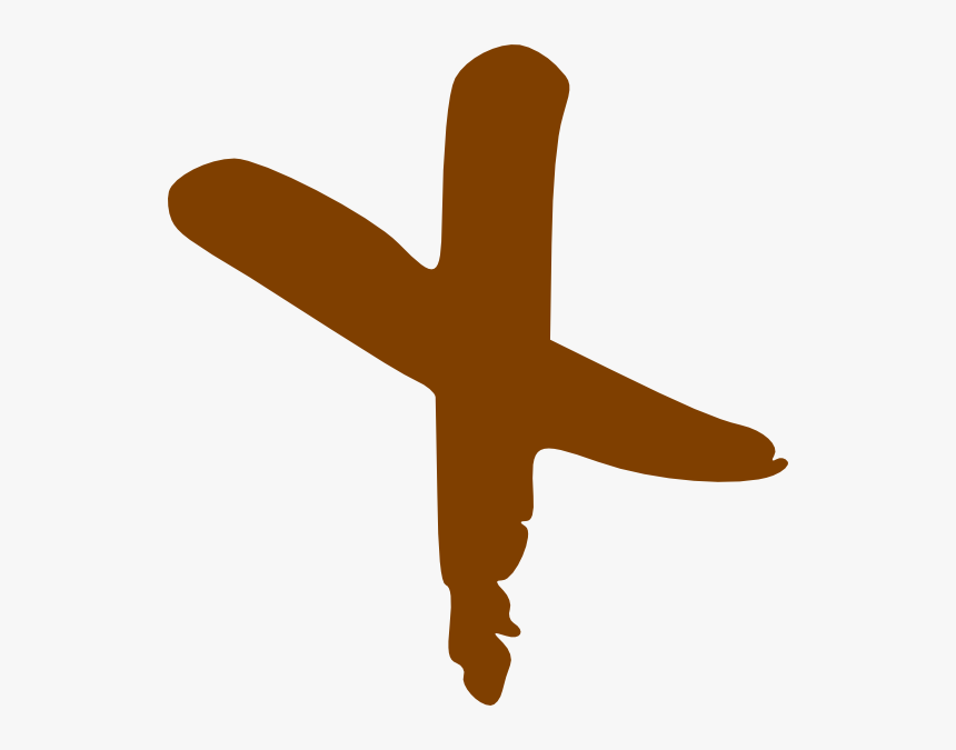 Handdrawn Cross Svg Clip Arts - Black Tick And Cross Png, Transparent Png