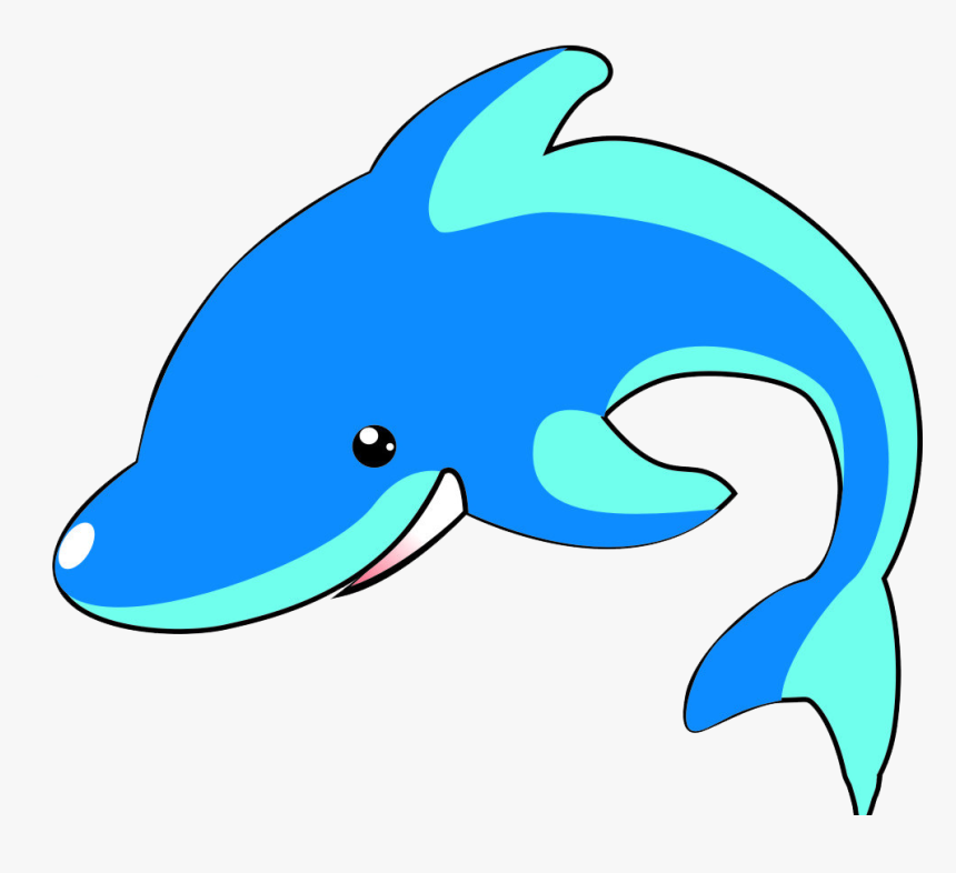 Cartoon Blue Whale Transprent Png Free Download - Cartoon, Transparent Png