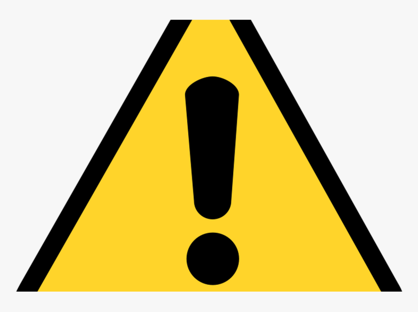 Signs Support Cliparts 3 Wonderful Free Hazard Signs - Hazard Sign Clipart, HD Png Download