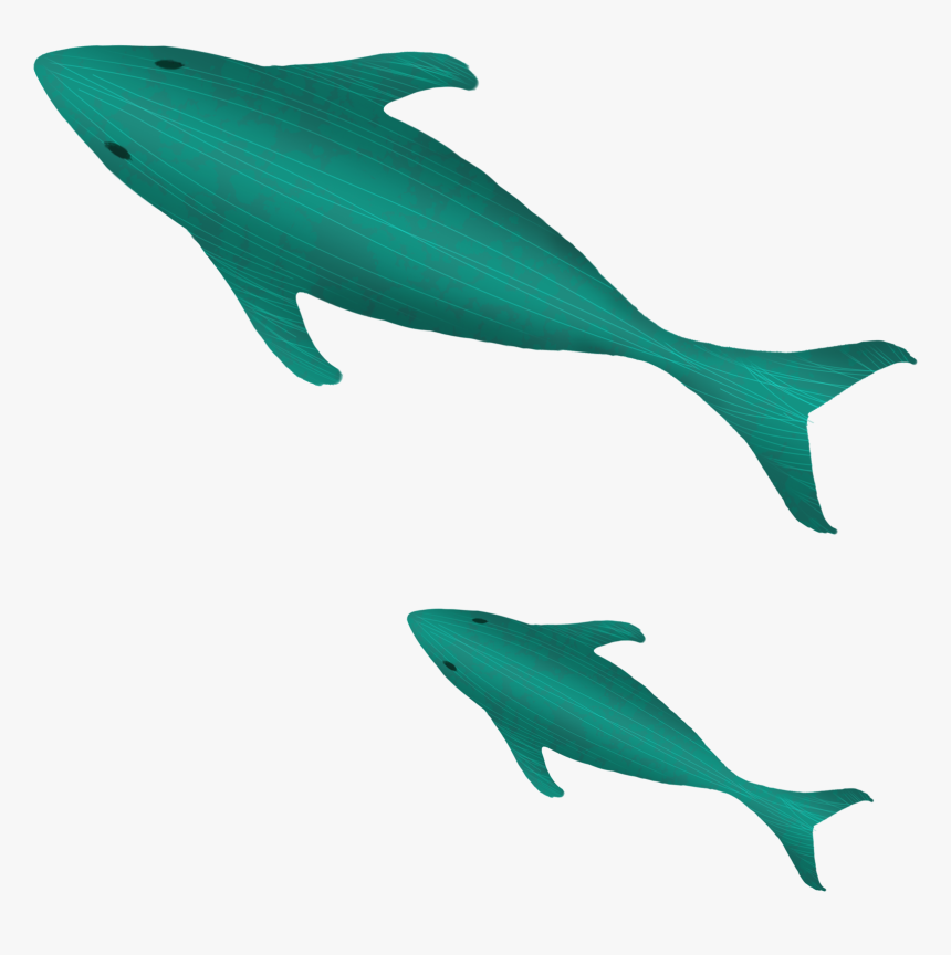 Transparent Cartoon Whale Png - Animal Figure, Png Download