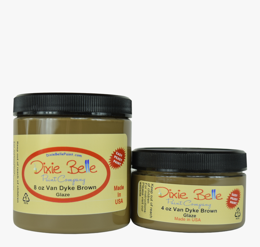 Van Dyke Brown Glaze - Dixie Belle Black Glaze, HD Png Download