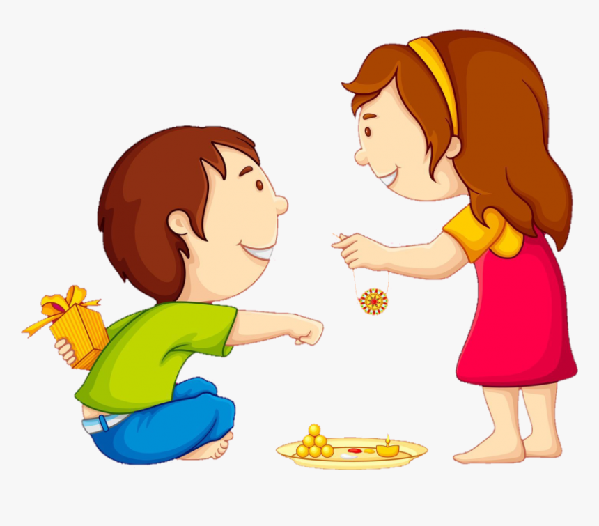 Raksha Bandhan Clipart, HD Png Download
