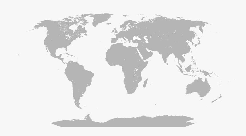 Download For Free World Map Png Image - Simple World Map Svg, Transparent Png