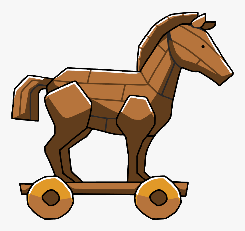 Trojan Horse Drawing - Trojan Horse Png, Transparent Png