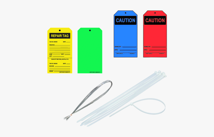 Blank Write-on Equipment Tags W/ String, HD Png Download