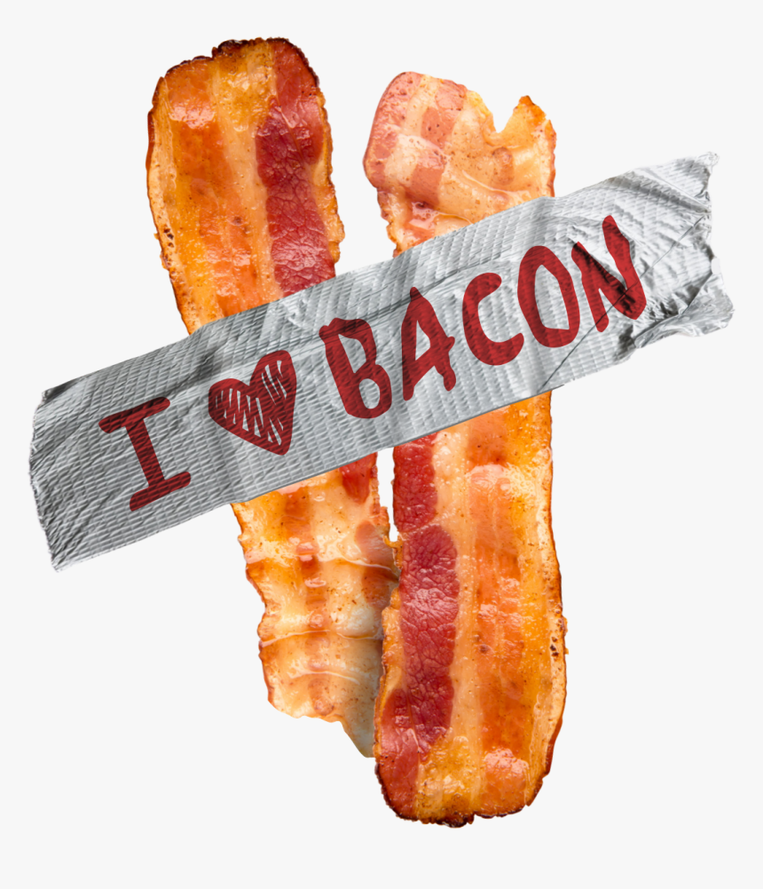 I Love Bacon - Strip Of Duct Tape, HD Png Download