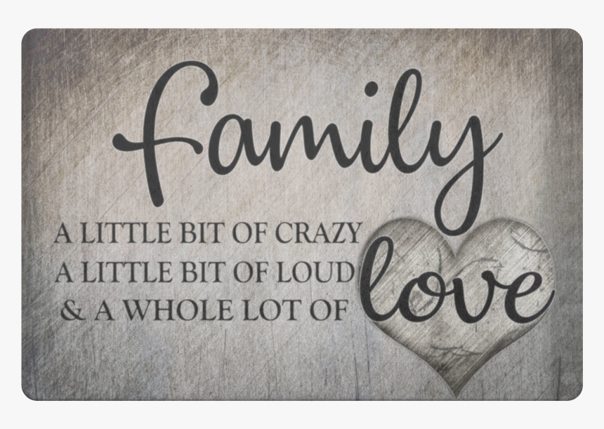 Family - - Love - Thunks, HD Png Download