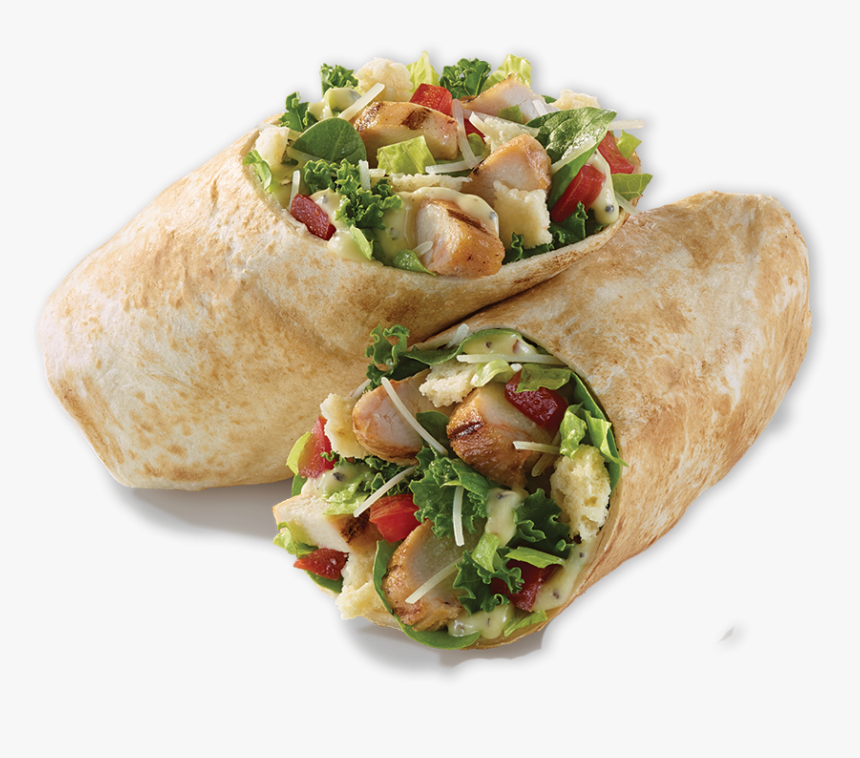 Caribbean Jerk Chicken Wrap Tropical Smoothie, HD Png Download