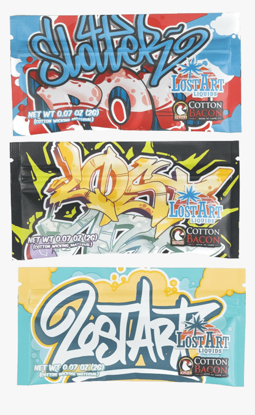 Wick N Vape Cotton Bacon Bits 4, HD Png Download