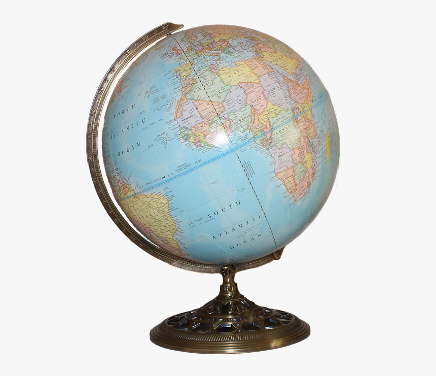 Globe, World, Map, Earth, Planet, Sphere, Geography - World Map Globe Png, Transparent Png