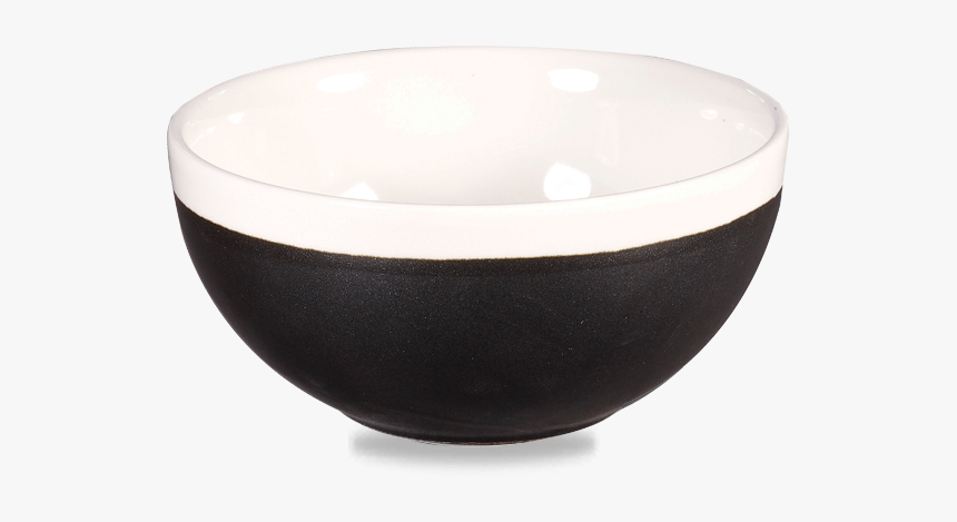Churchill Monochrome Soup Bowl Onyx Black 47cl 16oz - Bowl, HD Png Download