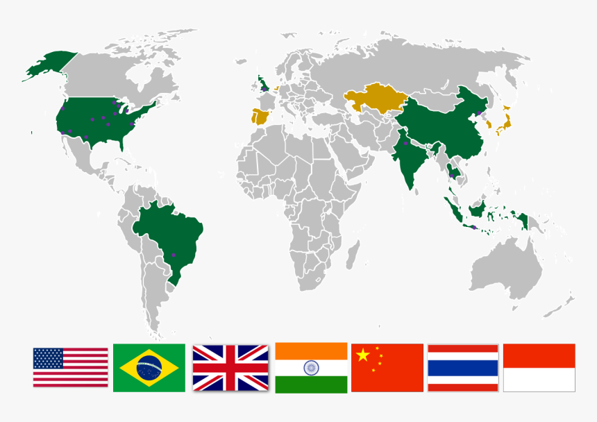 Countries Where Spanish Is Spoken, HD Png Download