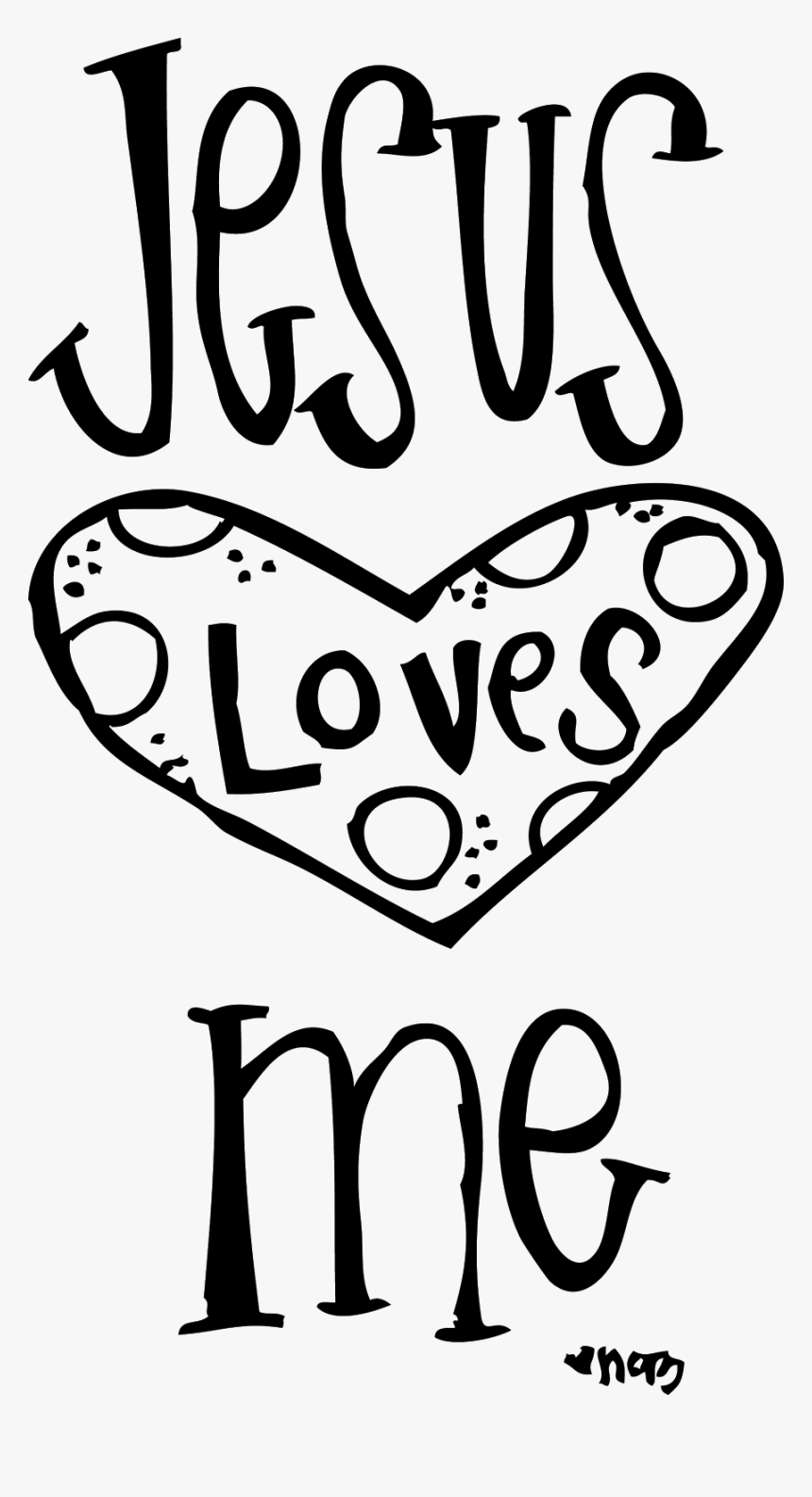 Jesus Loves Me Printable Bookmarks, HD Png Download