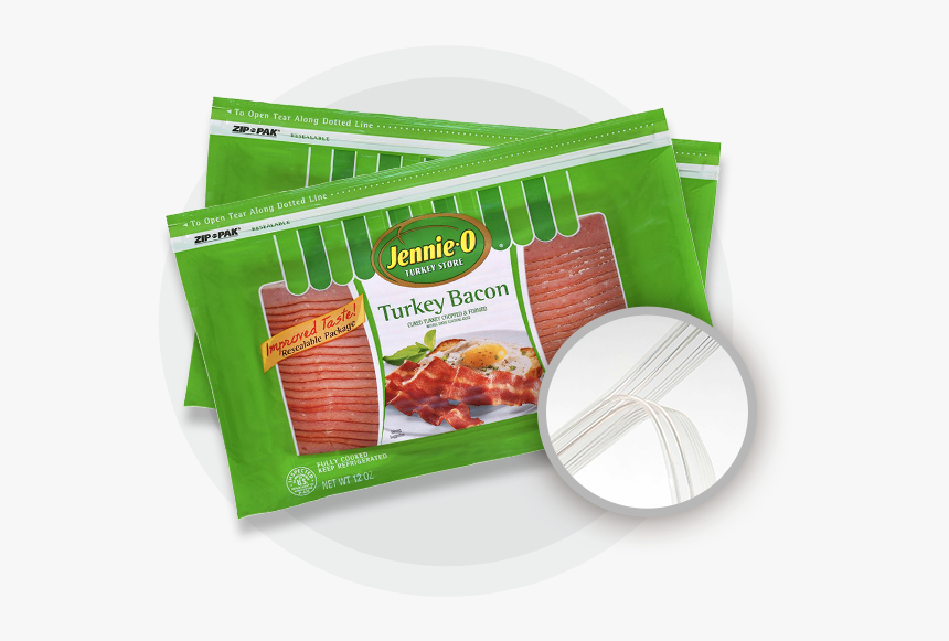 Jennie-o Turkey Bacon Package - Convenience Food, HD Png Download