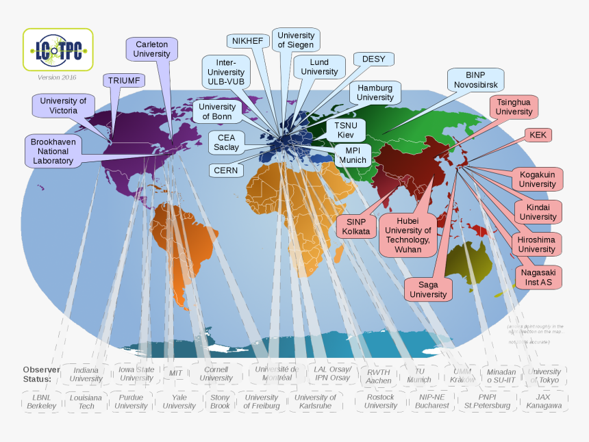Synchrotron Around The World, HD Png Download