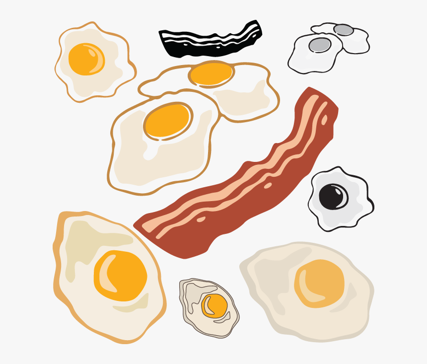 Bacon And Eggs, HD Png Download