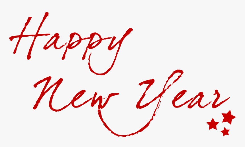 New Year Card Writing, HD Png Download