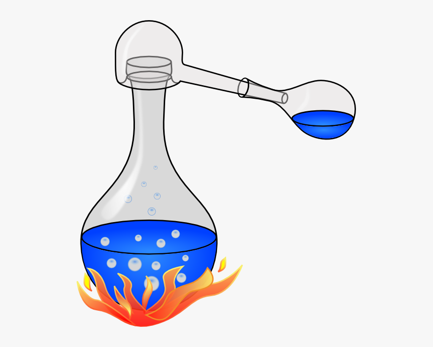 Clip Art Chemistry Lab Equipment Clipart - Distillation Clipart, HD Png Download