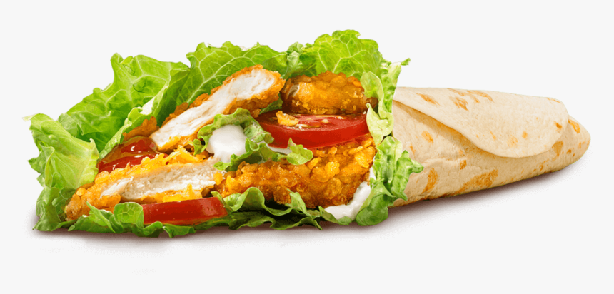 Crispy Wrap Burger King, HD Png Download