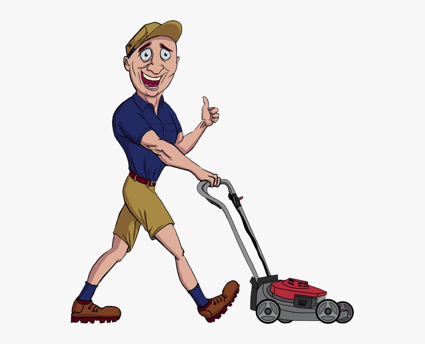 Transparent Lawn Mower Clipart Png - Walk-behind Mower, Png Download