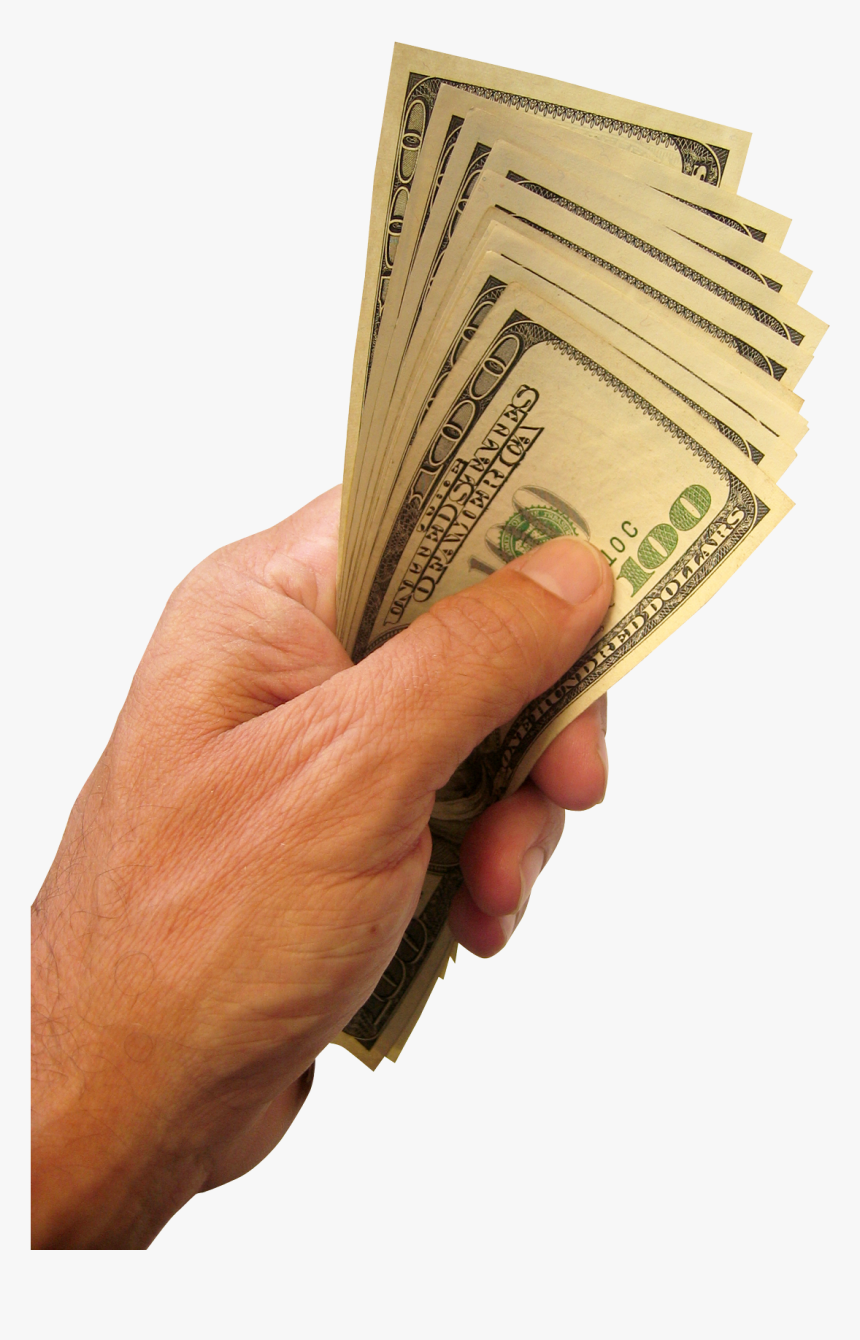 Holding Hands Png - Hand With Money Png, Transparent Png