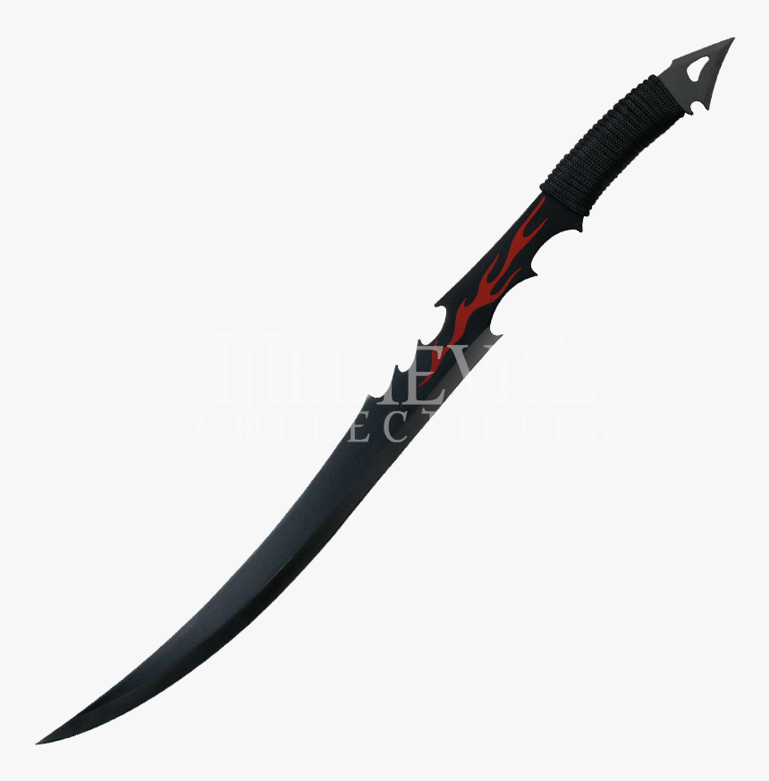 Transparent Flaming Sword Png - Espadas De Un Filo, Png Download